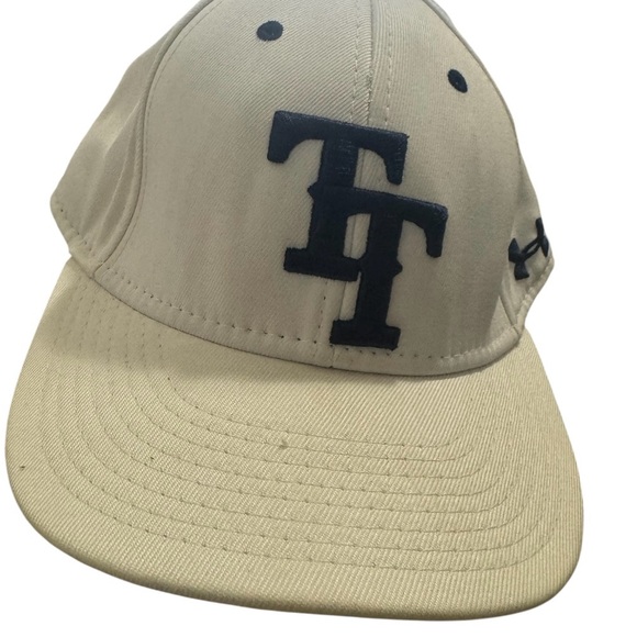Under Armour OSFM Style #UA506 Men's White TT Cap - Picture 4 of 6